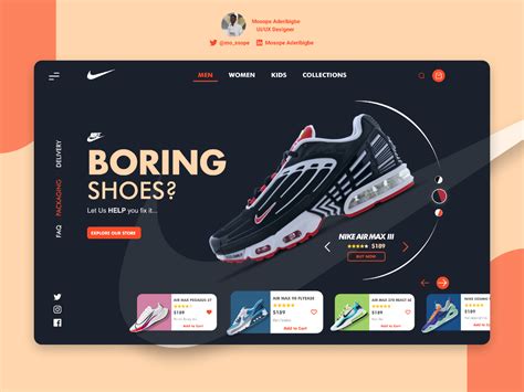nike sneakers account